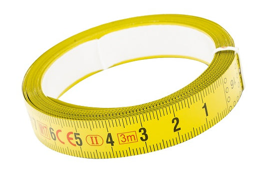 Bahco BTL-3-13 Selbstklebendes Maßband 3m – Praktische Messung Von Rechts Nach Links