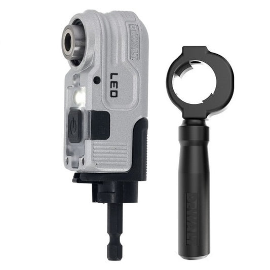 DeWalt 90°-Winkelschlagklinge mit LED-Beleuchtung – Hohe Flexibilität und Maximales Drehmoment