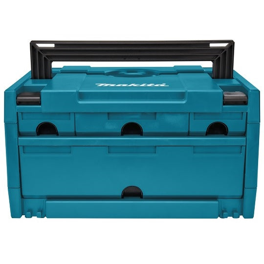 Makita MAKPAC MAKSTOR 4-Schubladen-Organisationskoffer – Optimale Werkzeugspeicherung