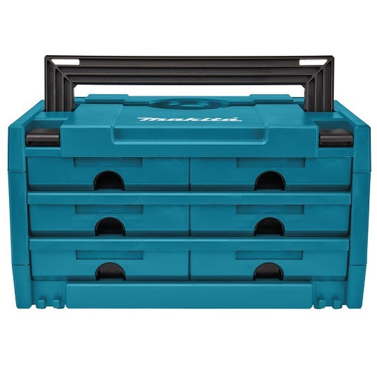 Makita Aufbewahrungskoffer MAKSTOR 18 V 6-Schubladen System