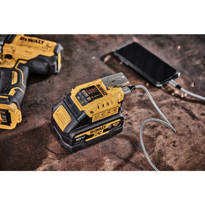 DeWalt Ladeadapter DCB094K 18 V USBAusgang Robust Kompakt