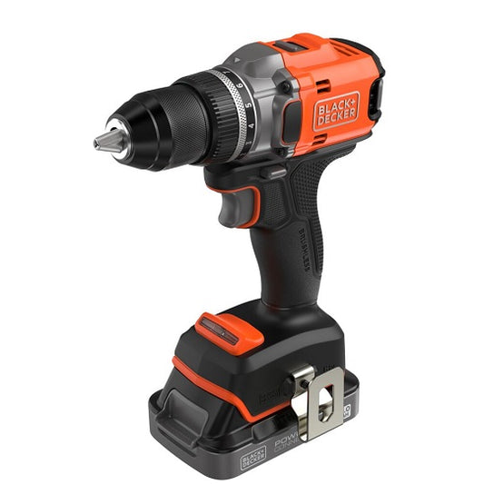 Black Decker Bohrschrauber BLD682D1XK-QW 50 Nm Kompakt