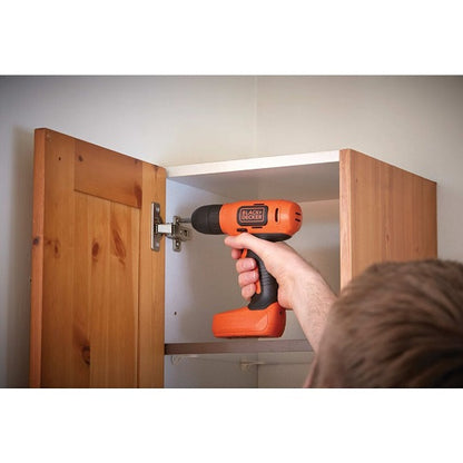 Black+Decker Bohrschrauber BDCD8-QW 7,2 V Rechts-Links-Lauf