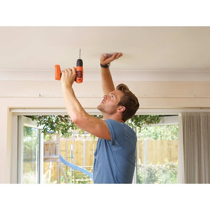 Black+Decker Bohrschrauber BDCD8-QW 7,2 V Rechts-Links-Lauf