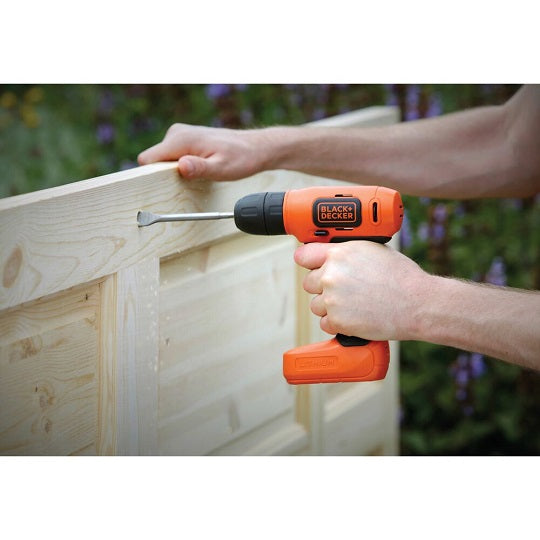 Black+Decker Bohrschrauber BDCD8-QW 7,2 V Rechts-Links-Lauf