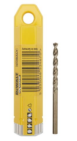 DeWalt 10 Cobalt HSS-Co Extreme Metall-Bohrer 4,0mm – Exzellente Bohrer Für Hochfeste Materialien