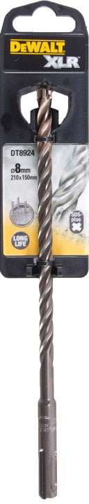 DeWalt SDS+ Vierschneidiger Stahlbetonbohrer XLR 8x260/200 – Sauberes und Präzises Bohren