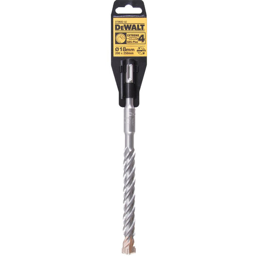 DeWalt SDS+ Extreme4 Betonrillenbohrer DT9686-QZ – Effizientes Bohren mit 4 Schneiden