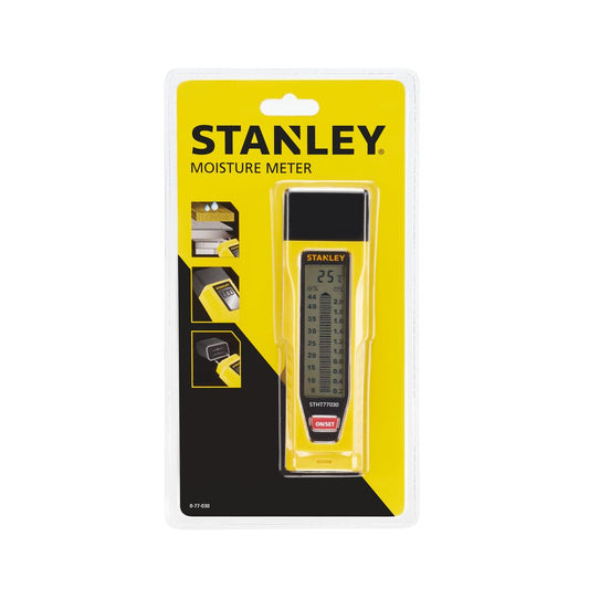 Stanley Feuchtigkeitsmesser 0-77-030 – Schnelle Feuchtemessung mit LCD-Display