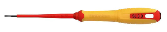 Hultafors Isolierter Schraubendreher 0,5x3,0x100mm VDE – Bis Zu 1000 Volt Zertifiziert