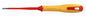 Hultafors Isolierter Schraubendreher 0,5x3,0x100mm VDE – Bis Zu 1000 Volt Zertifiziert