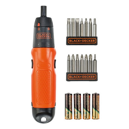 Black+Decker Schraubendreher A7073-XJ Gummierter Griff