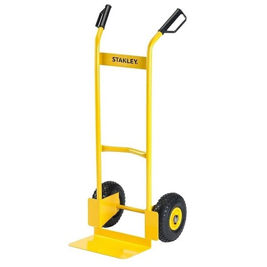 Stanley Stahltransportwagen SH-SXWT-HT522 – Hohe Tragfähigkeit von 200 kg mit Großen Aufblasbaren Rädern