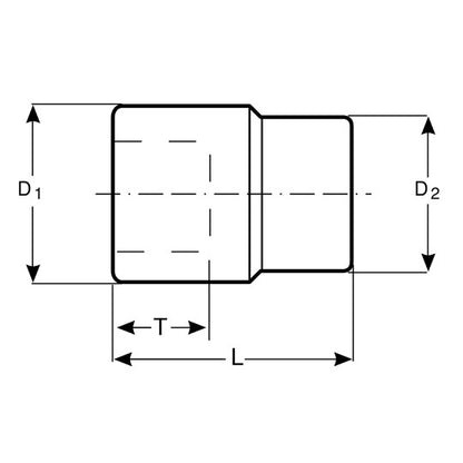 Bahco Sechskant-Einsatz A6800SM-13 0 V Chrom-Vanadiumstahl