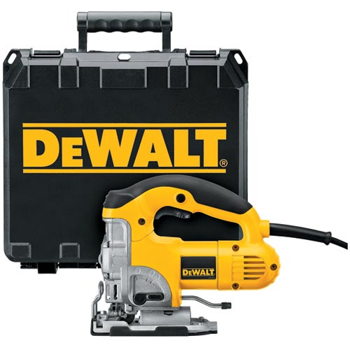 DeWALT DW331K-QS – Leistungsstarke Elektrische Stichsäge mit Pendelhubeinstellung