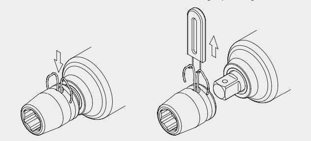 Koken Sicherheitsstift C61 + Passend 3/4 Zoll Schlageinsätze