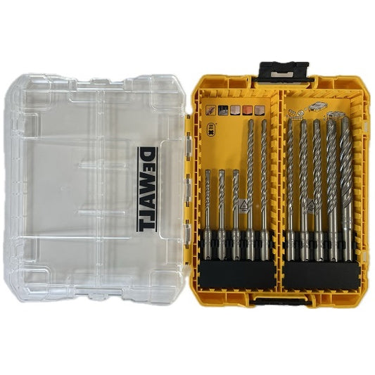 DeWALT DT70752-QZ – Hochwertige SDS+ Beton-Spiralbohrer Set von 10 Stück