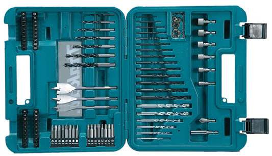 Makita D-47248 100-teiliges Zubehörset – Umfassende Bohrer und Bits Auswahl
