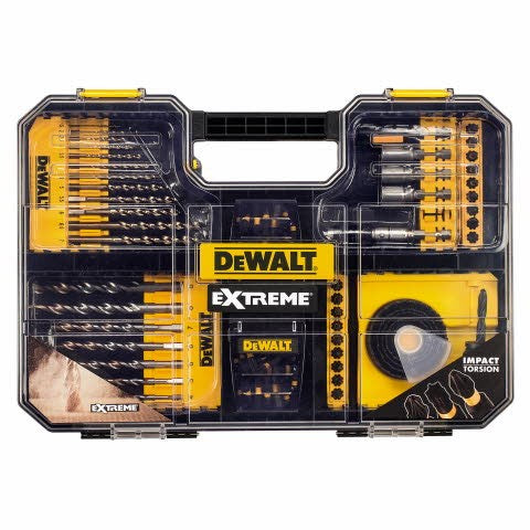 DeWALT Zubehörsatz DUB187Z 18 V 100 Teile Robustes Flex Set