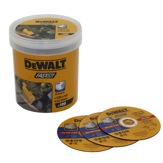 DeWalt DT20540-QZ – Hochleistungs Edelstahl-Trennscheiben für Schnelle Schnitte