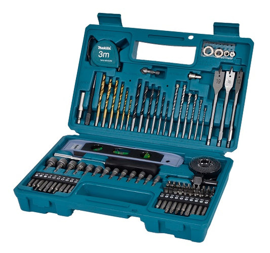 Makita E-10730 Werkzeugset – 102 Teiliges Set Mit Bohrern Und Zubehör