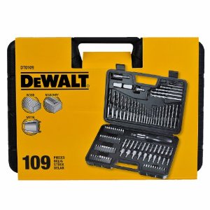 DeWALT DT0109-QZ Werkzeugset – 109 Teile In Robustem Koffer