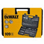 DeWALT DT0109-QZ Werkzeugset – 109 Teile In Robustem Koffer