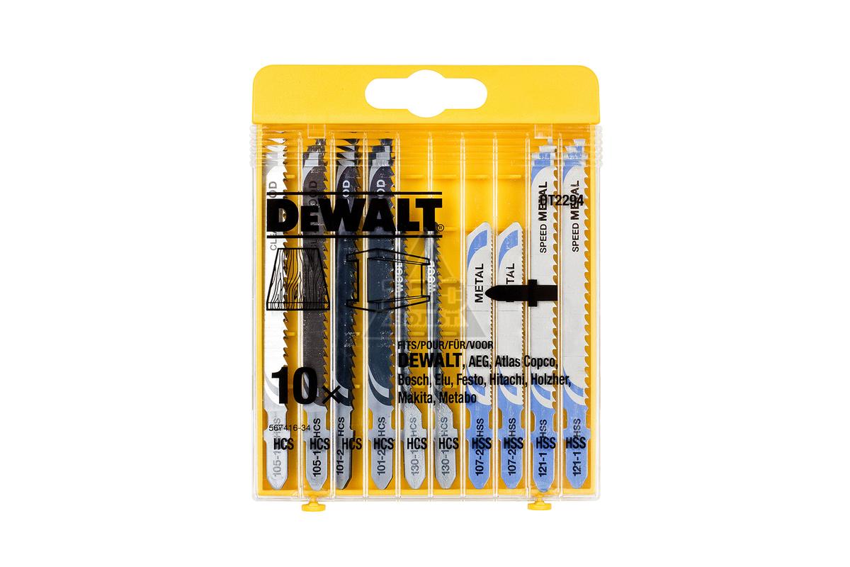 DeWalt DT2294-QZ – Hochwertige Stichsägeblätter für Holz und Metall