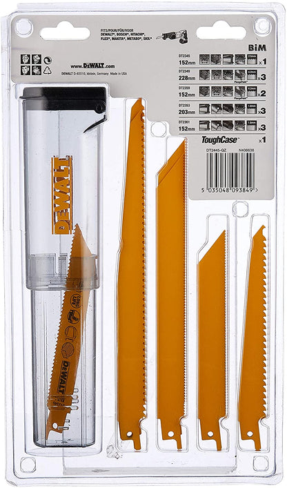 Dewalt Säbelsägeblatt-Satz DT2445-QZ 18 V Hartstahl Set