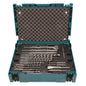 Makita B-53877 SDS Plus Betonbohrer Set – 17 Teile im Tragbaren MAKPAC-Koffer