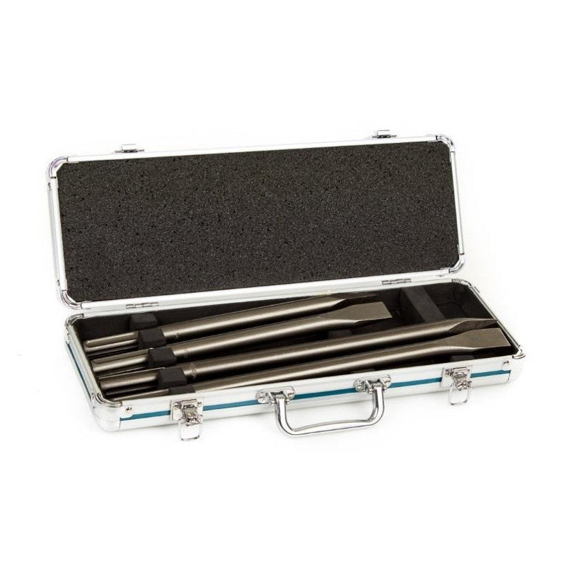 Makita D-42466 SDS-max Oberfräsenbits Set – Praktischer Aluminiumkoffer für Einfache Aufbewahrung