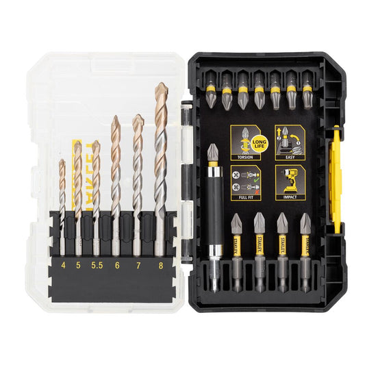 Stanley STA88552-XJ – Vielseitiges Set Mit Schlagschraubern Und Steinbohrern