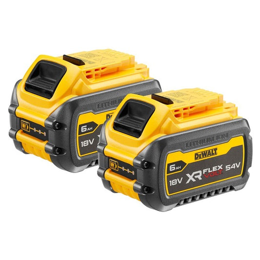 DeWalt 2er-Set FlexVolt 54V/18V XR – Zuverlässige Energie für Profis