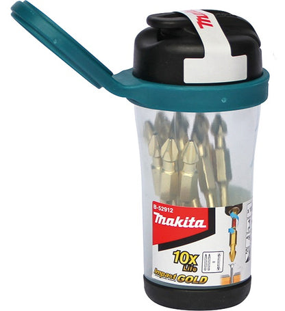Makita Bit-Set B-52912 PH2 Magnetisierer Inklusive