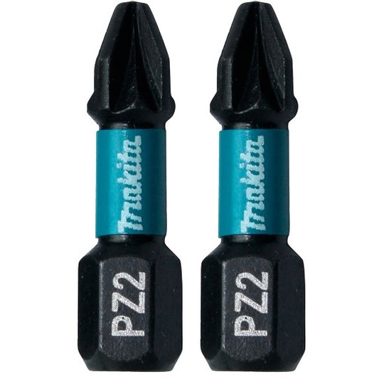 Makita B-63753 Satz Pozidriv Schlagräder PZ2 – Hohe Haltbarkeit für Schwere Anwendungen