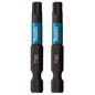 MAKITA B-63672 Satz Mit 2 Stück Torx T30 – 20-Fache Haltbarkeit Für Schlagschrauber