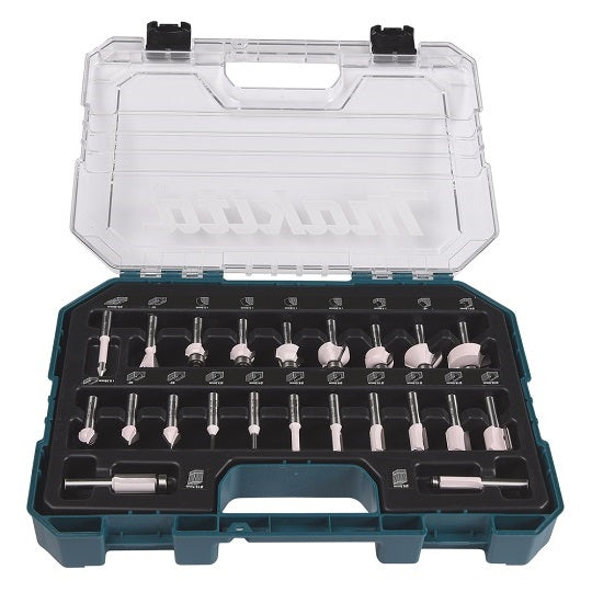 Makita HM-Fräser 18 V 22Teiliges Profi-Qualität Set