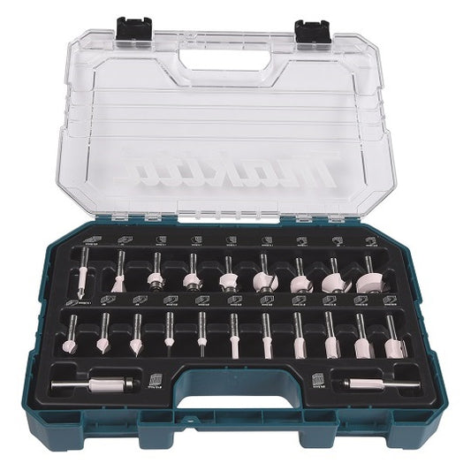 Makita HM-Fräser 18 V 22Teiliges Profi-Qualität Set
