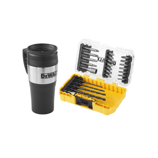 DeWALT DT70707-QZ – Vielseitiges Set Mit 25 Stück 1/4 Zoll Rädern Und Metallbohrern
