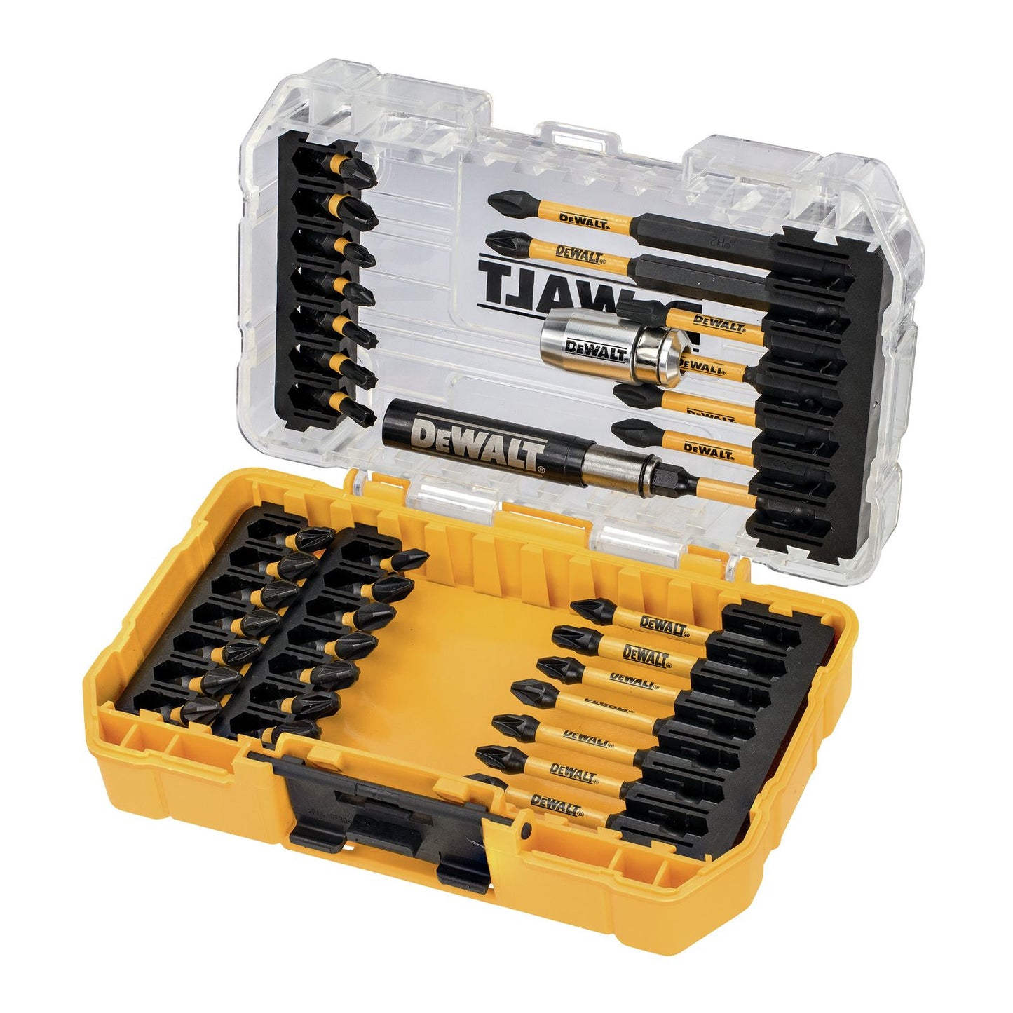 DeWALT Bit-Set DT70731T-QZ 18 V 37-tlg Extrem-Torsion Set