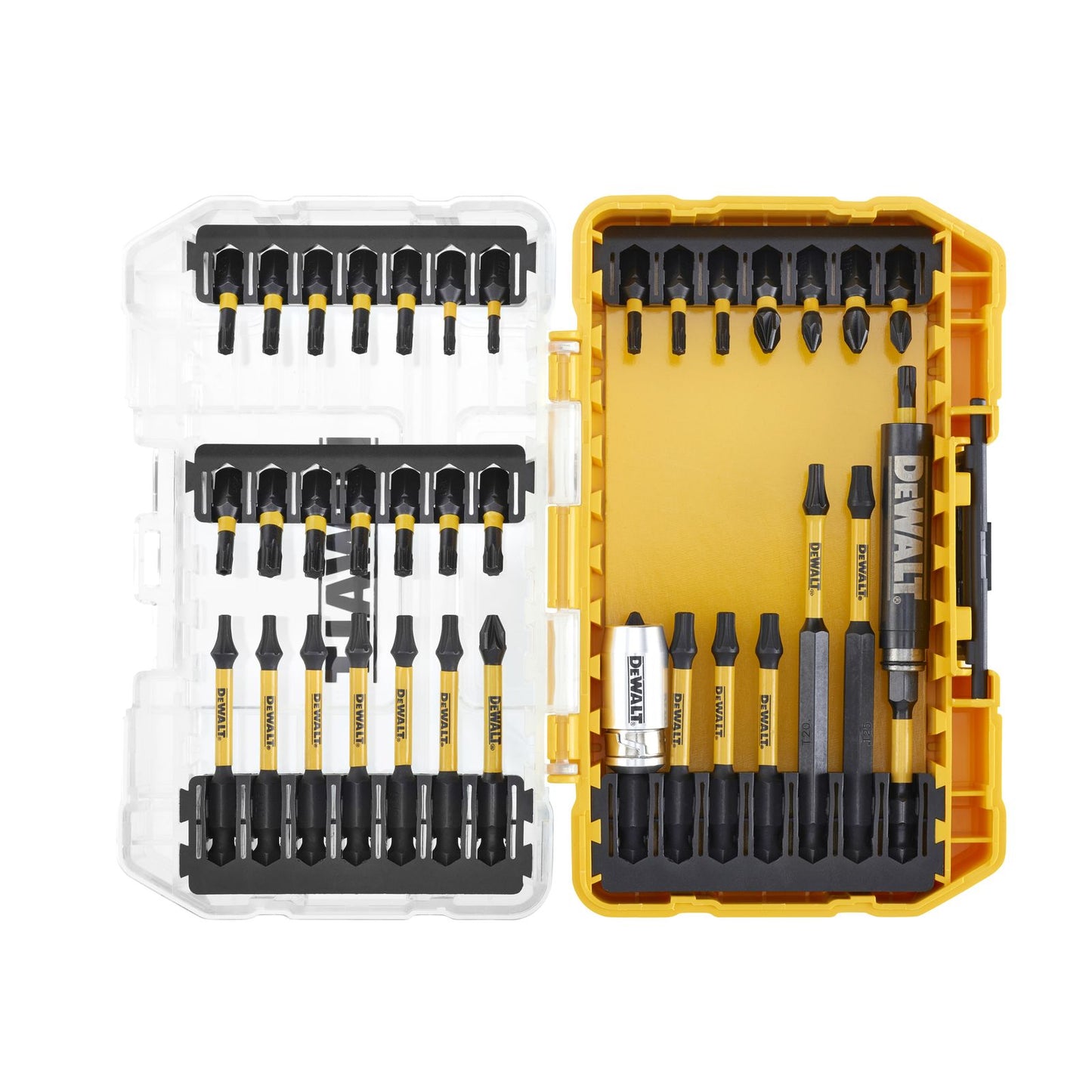 DeWALT Bitset DT70732T-QZ 18 V 37 Teile Set Impact 1/4 Zoll