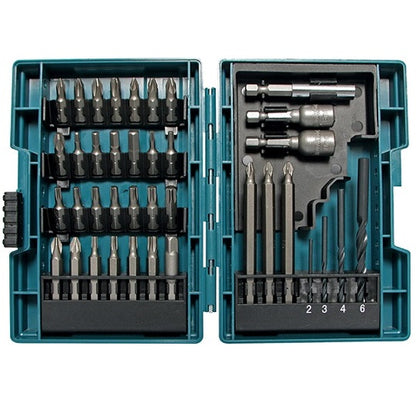 Makita B-54106 Zubehörsatz mit 38 Teilen – Umfassende Bohrer und Bits Sammlung