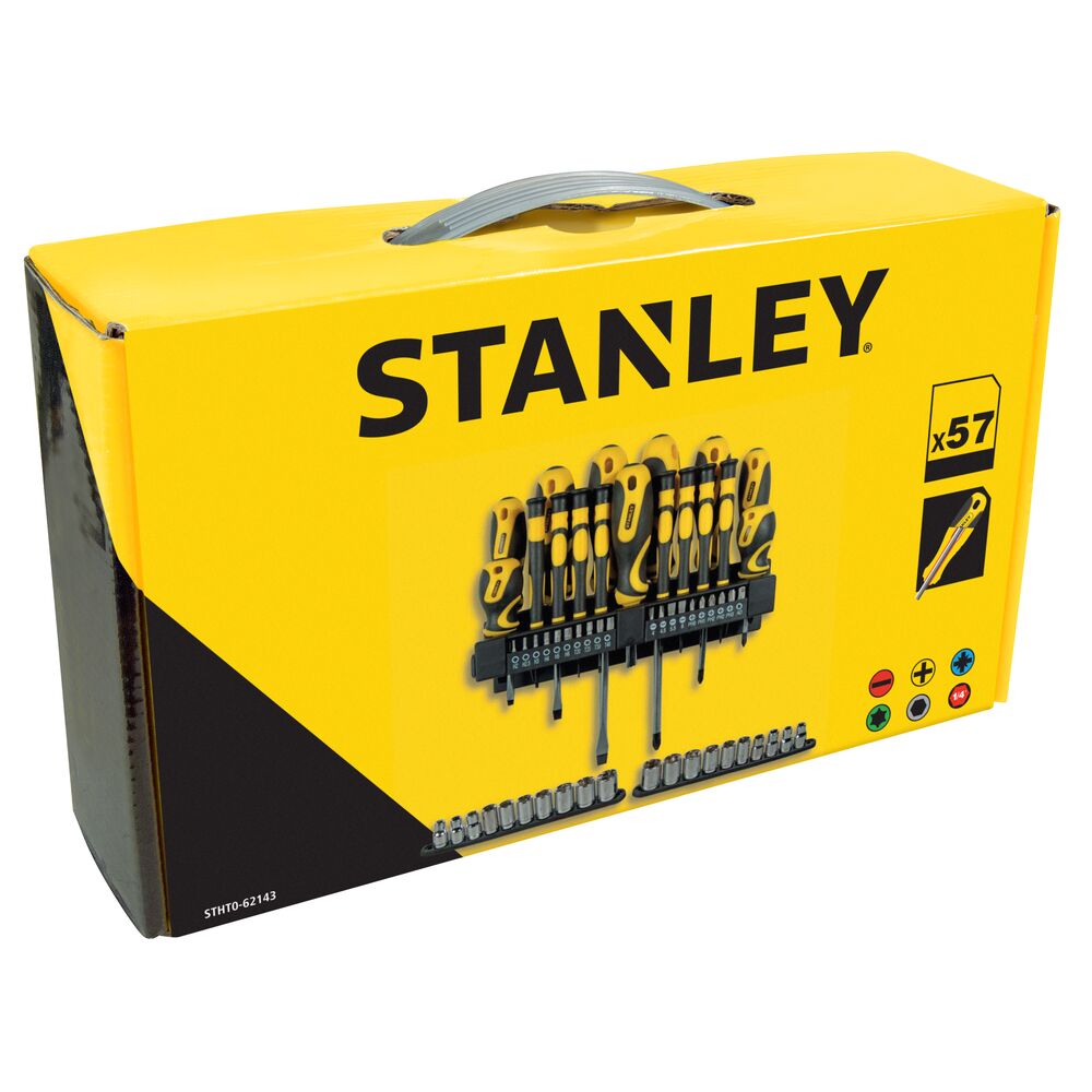 Stanley Schraubendrehersatz STHT0-62143 57 Teile Set