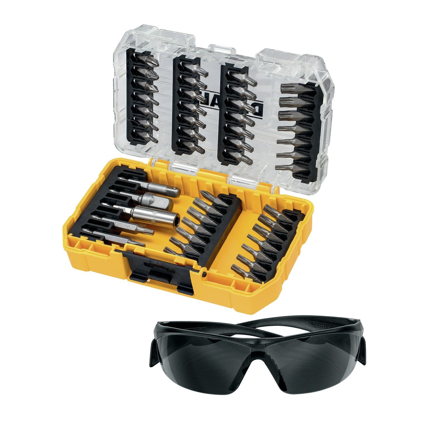 DeWALT DT70704-QZ – Robuster Satz Mit 47 Stück 1/4 Zoll Rädern