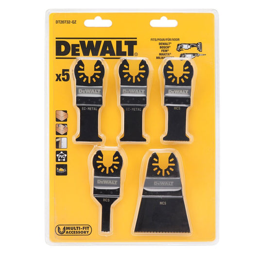 DeWalt DT20732-QZ – Hochleistungs-Multitoolsägeblätter Für Holz, PVC und Gipskarton