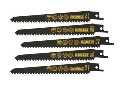 Dewalt Säbelsägeblatt DT2362-QZ 18 V Holz HCS Profi Set
