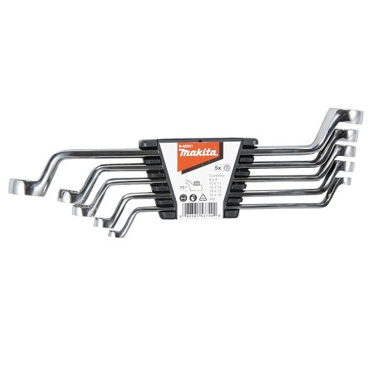 Makita Doppelmaulschlüssel B-65551 18 V 5-Teiliges Set
