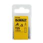 DeWalt DT7256-QZ – Satz Mit 5 Stück 1/4 Zoll Torx-Schraubendreherbits TX25