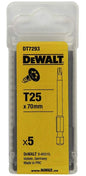 DeWalt DT7293-QZ – Hochwertige Torx-Schrauben 1/4 Zoll TX25