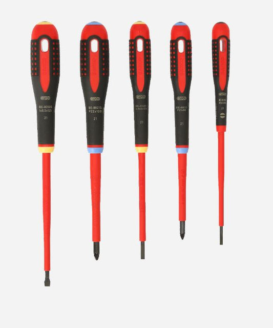 Bahco BE-9882S – Hochwertige ERGO Isolierte Schrauben Set